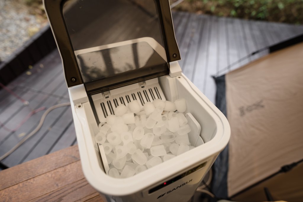 露營日記-山水製冰機